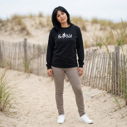 Black BeYoU Long Sleeve Tee (Unisex)