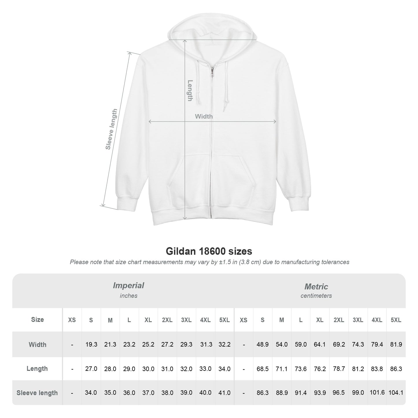 BeYoU Classic Zip-Up Hoodie