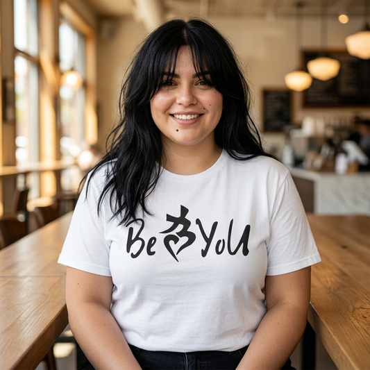 White BeYoU T‑Shirt (Unisex)