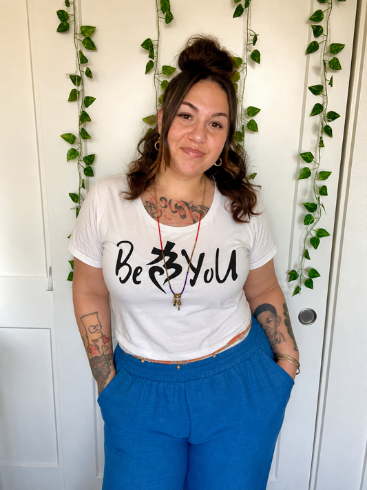 White BeYoU T‑Shirt (Unisex)