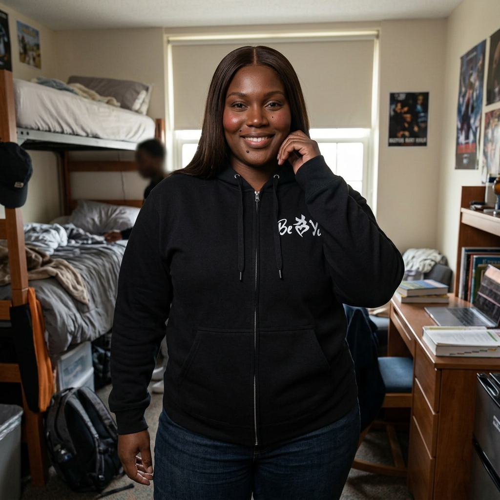BeYoU Classic Zip-Up Hoodie