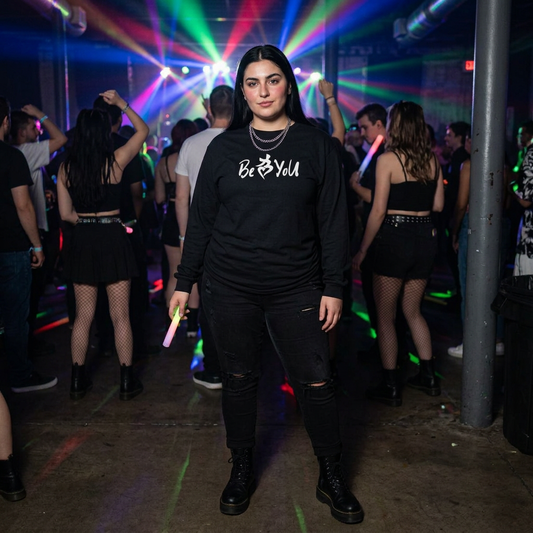 Black BeYoU Long Sleeve Tee (Unisex)