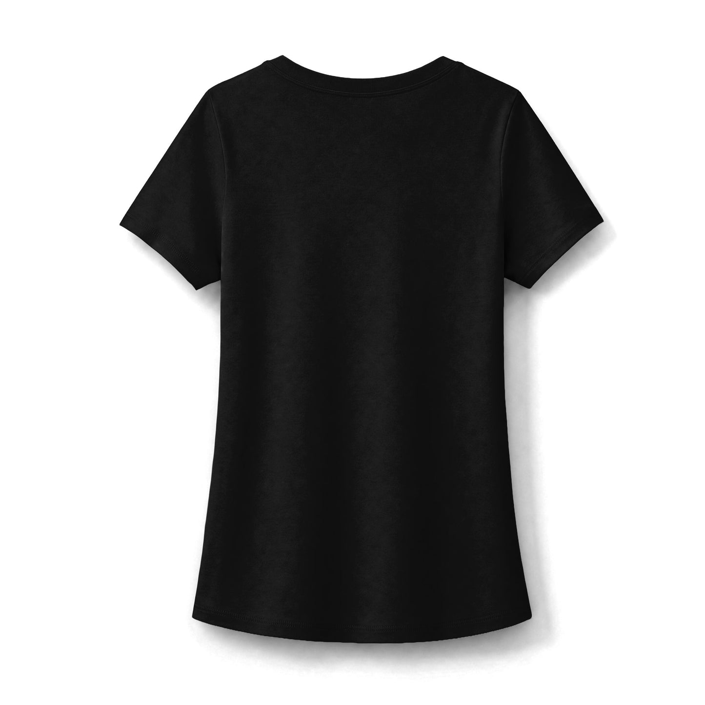 Black BeYoU Women's Flex Scoop Neck Tee